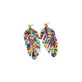 Les Boucles d’oreilles – Plume Carnaval de Rio
