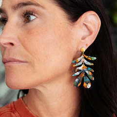 Les Boucles d’oreilles – Plume Feu de camp