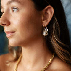 Les Boucles d’oreilles – Soleil Or