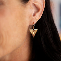 Les Boucles d’oreilles – Triangle