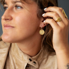 Les Boucles d’oreilles – Pétale solaire