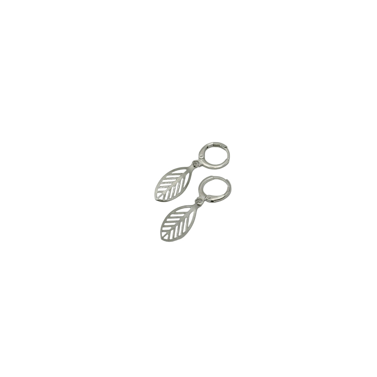 Les Boucles d’oreilles – Léona Feuille – Argent