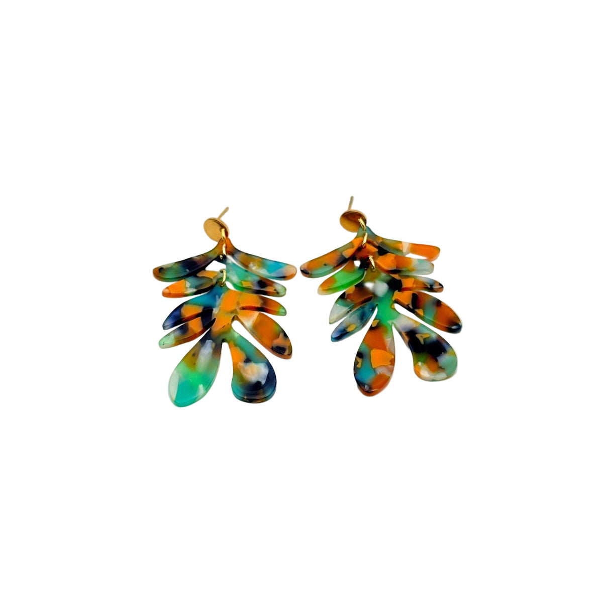 Les Boucles d’oreilles – Plume Feu de camp