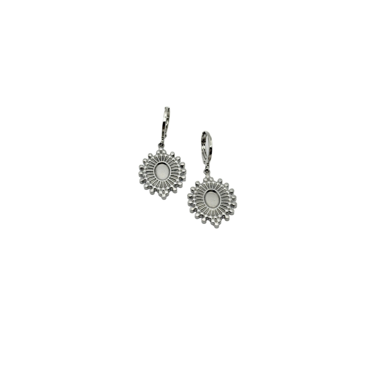 Les Boucles d’Oreilles – Halo Argenté