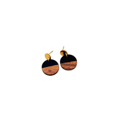 Les Boucles d’oreilles – Luna Bois