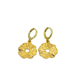 Les Boucles d’oreilles – Fleur ajourée