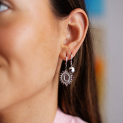 Les Boucles d’Oreilles – Halo Argenté