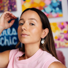 Les Boucles d’Oreilles – Halo Argenté